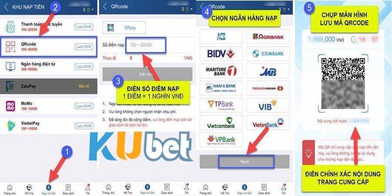 Quên điền ghi chú khi nạp tiền Kubet77: Cách xử lý nhanh chóng